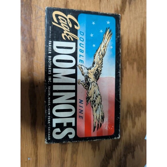 Other - Eagle double nine dominoes by parker brothers vintage